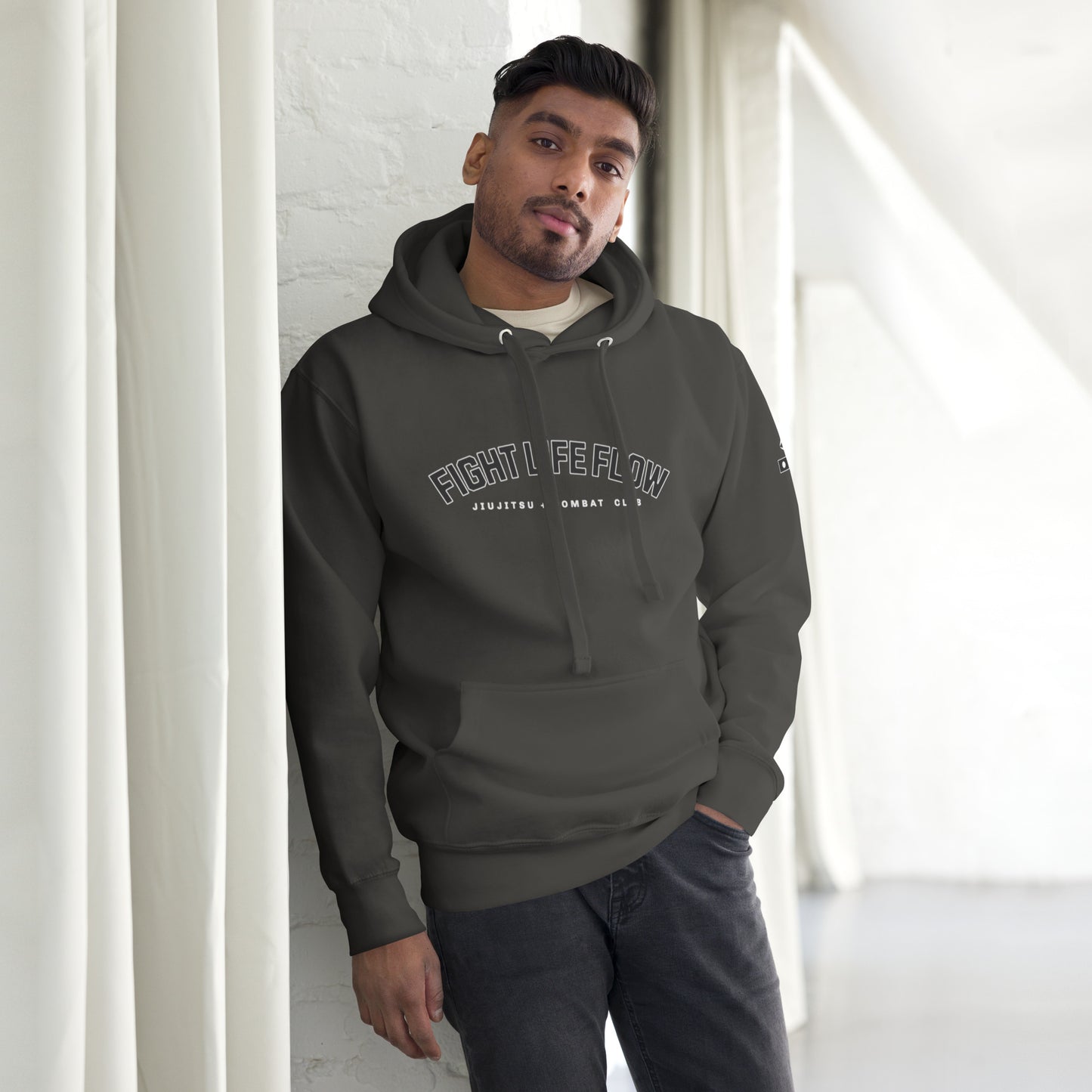 Fight Life Flow - Jiu Jitsu Combat Club Hoodie
