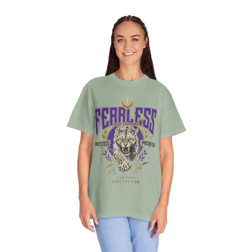 BROOKE SOPHIA RAMSAY FEARLESS PRIESTESS PREDATOR TEE · Fight Life Flow · Inspired by Fighters