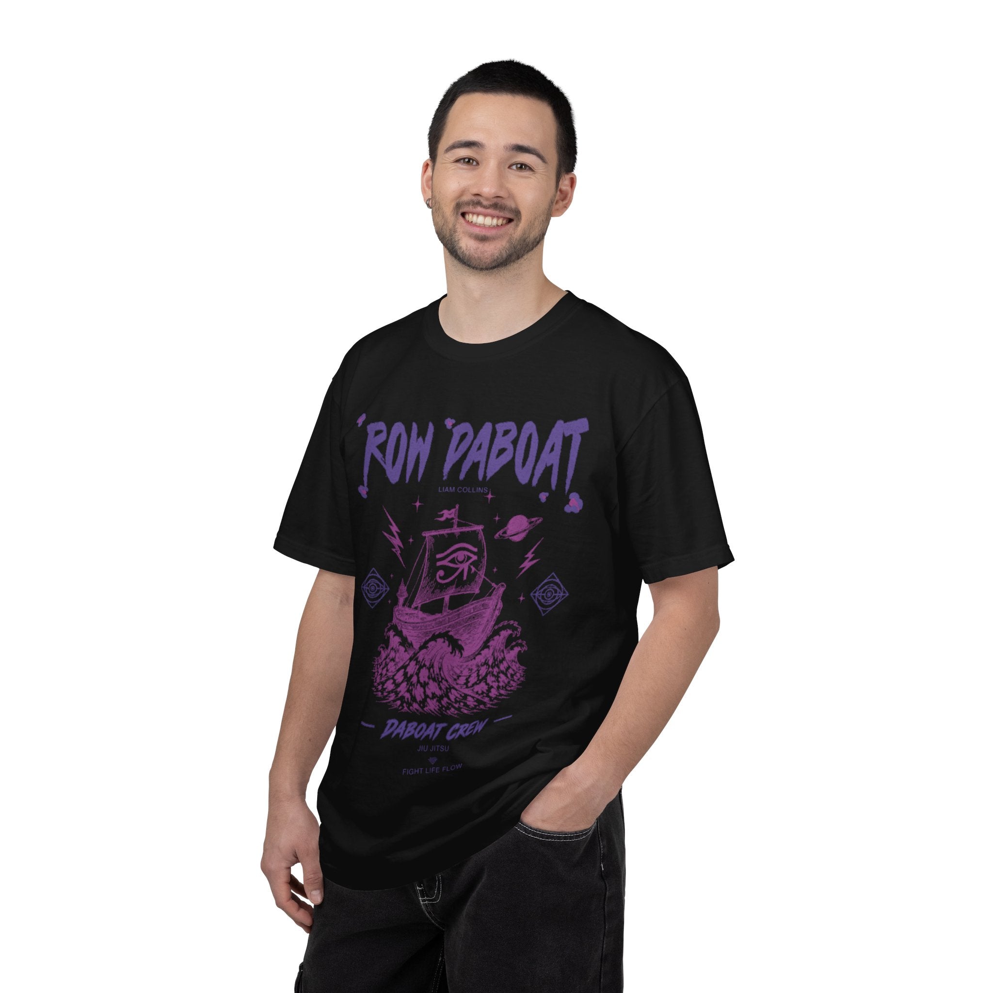 LIAM COLLINS - ROW DABOAT TEE Fight Life Flow · Inspired by Fighters