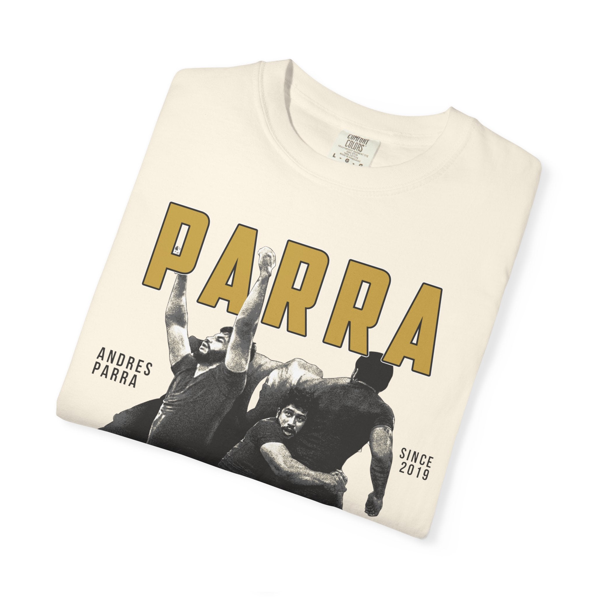 ANDRES PARRA  · STRENGTH IN UNITY TEE  · Inspired by Fighters · Fight Life Flow