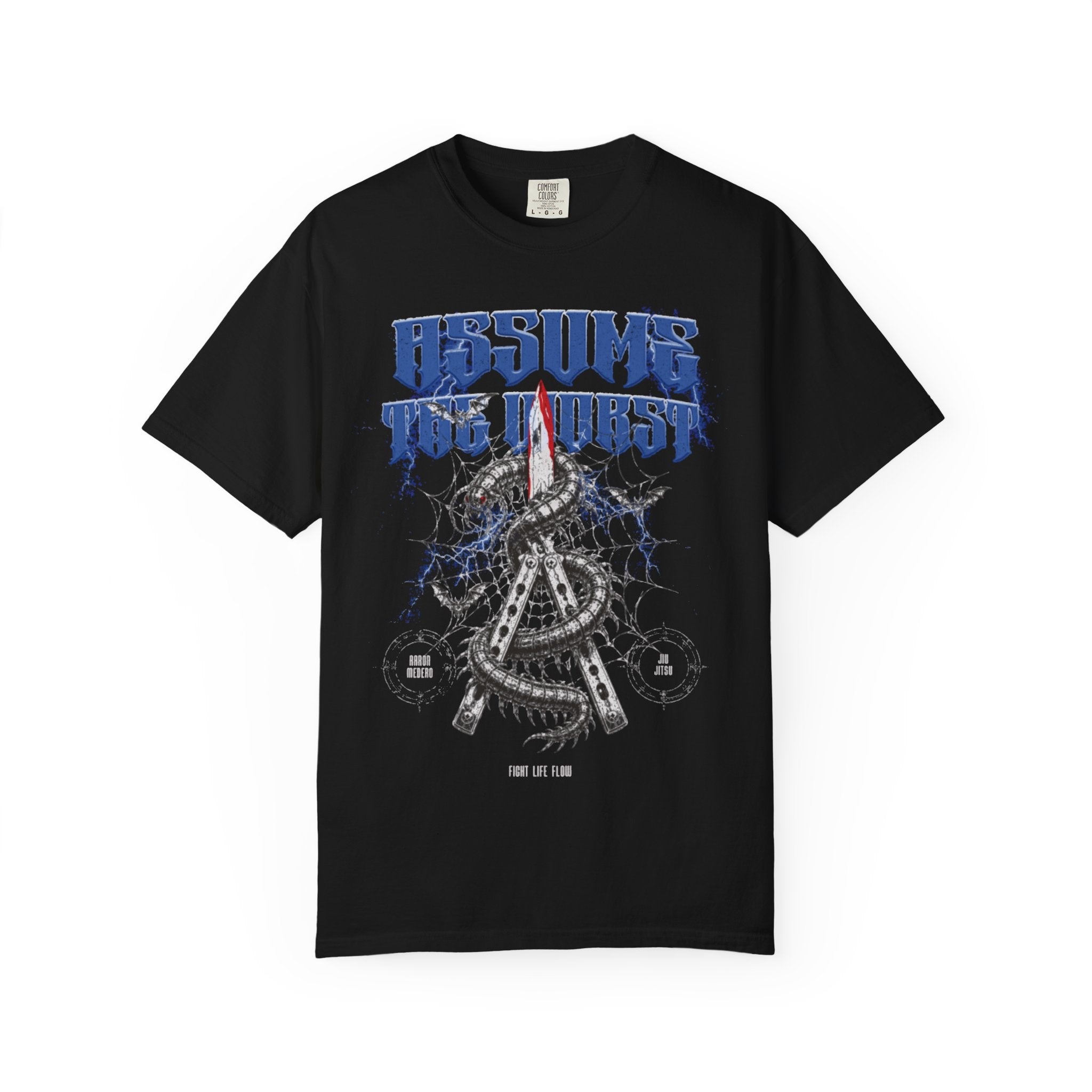 ASSUME THE WORST - TEE Jiu Jitsu Tee · Inspired by Fighters · Fight Life Flow