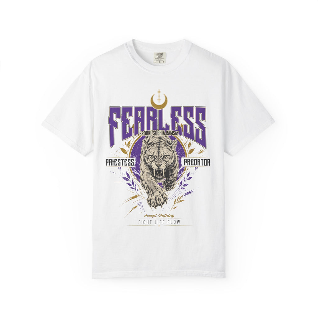 BROOKE SOPHIA RAMSAY FEARLESS PRIESTESS PREDATOR TEE · Fight Life Flow · Inspired by Fighters