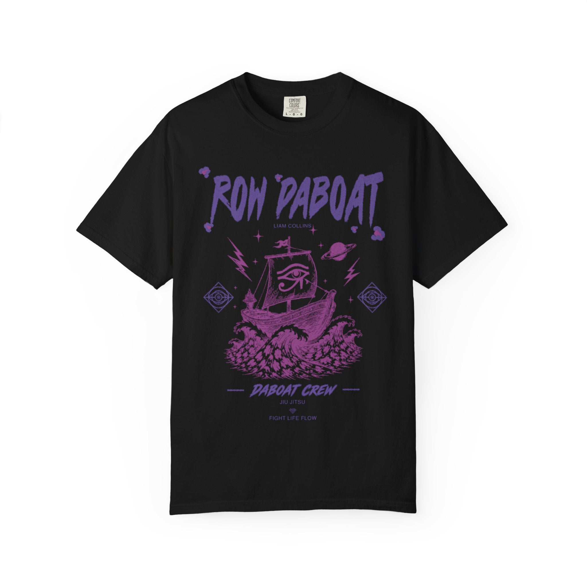LIAM COLLINS - ROW DABOAT TEE Fight Life Flow · Inspired by Fighters