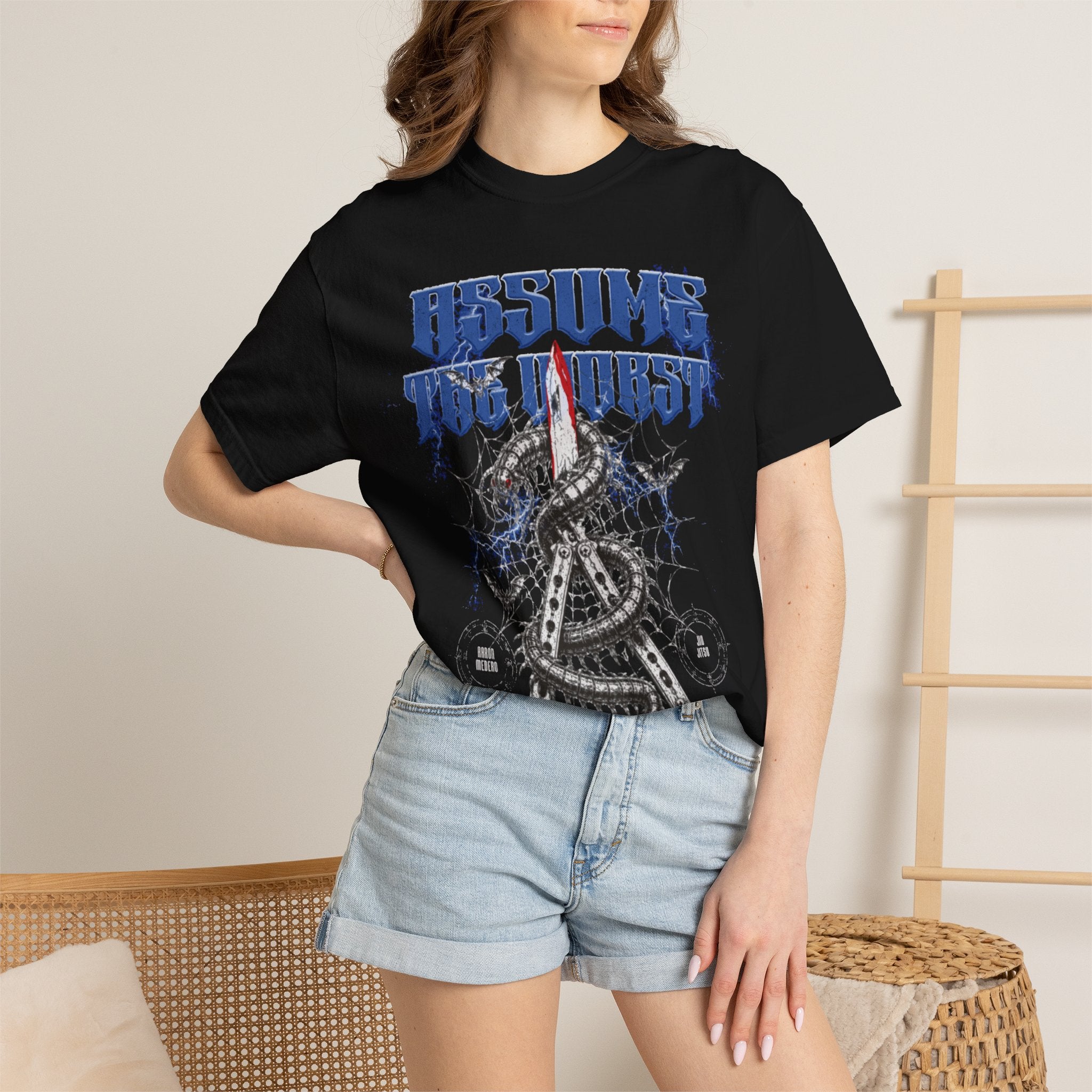 ASSUME THE WORST - TEE Jiu Jitsu Tee · Inspired by Fighters · Fight Life Flow