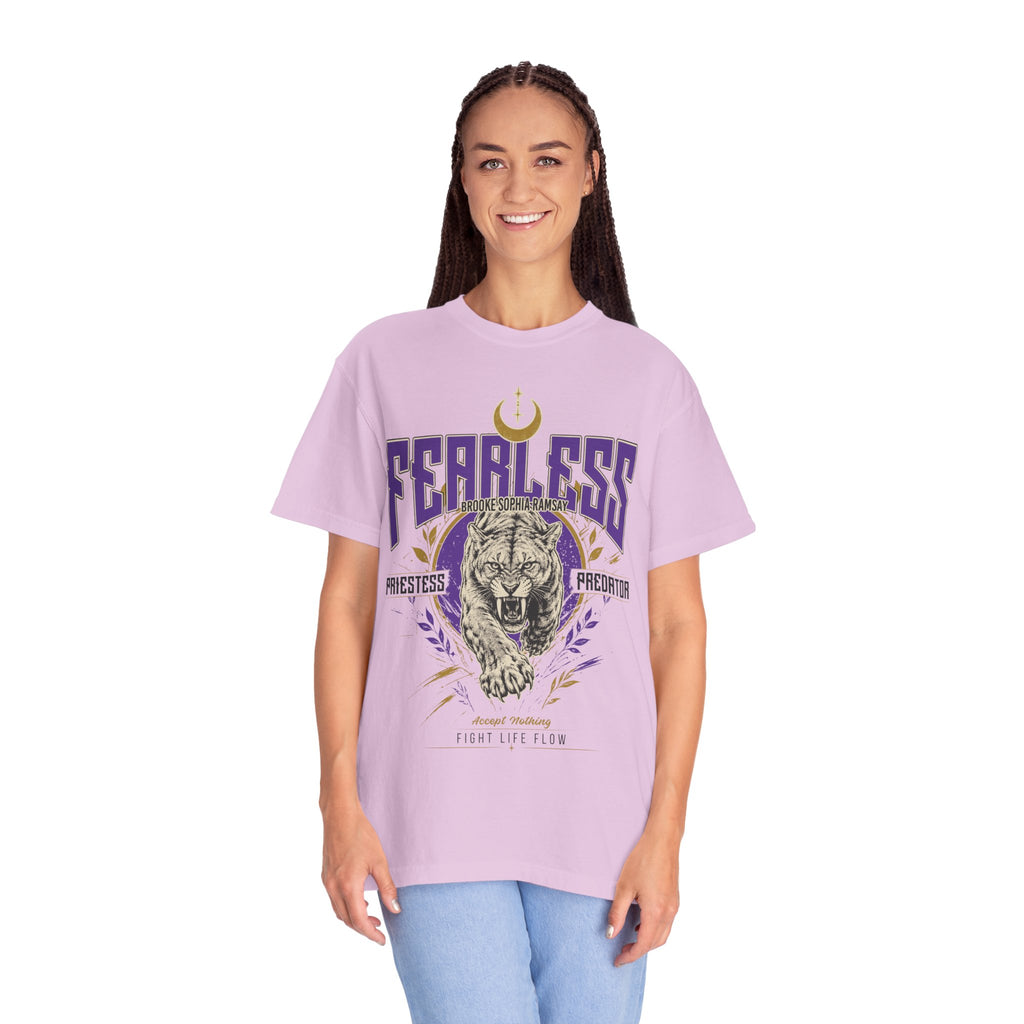 BROOKE SOPHIA RAMSAY FEARLESS PRIESTESS PREDATOR TEE · Fight Life Flow · Inspired by Fighters