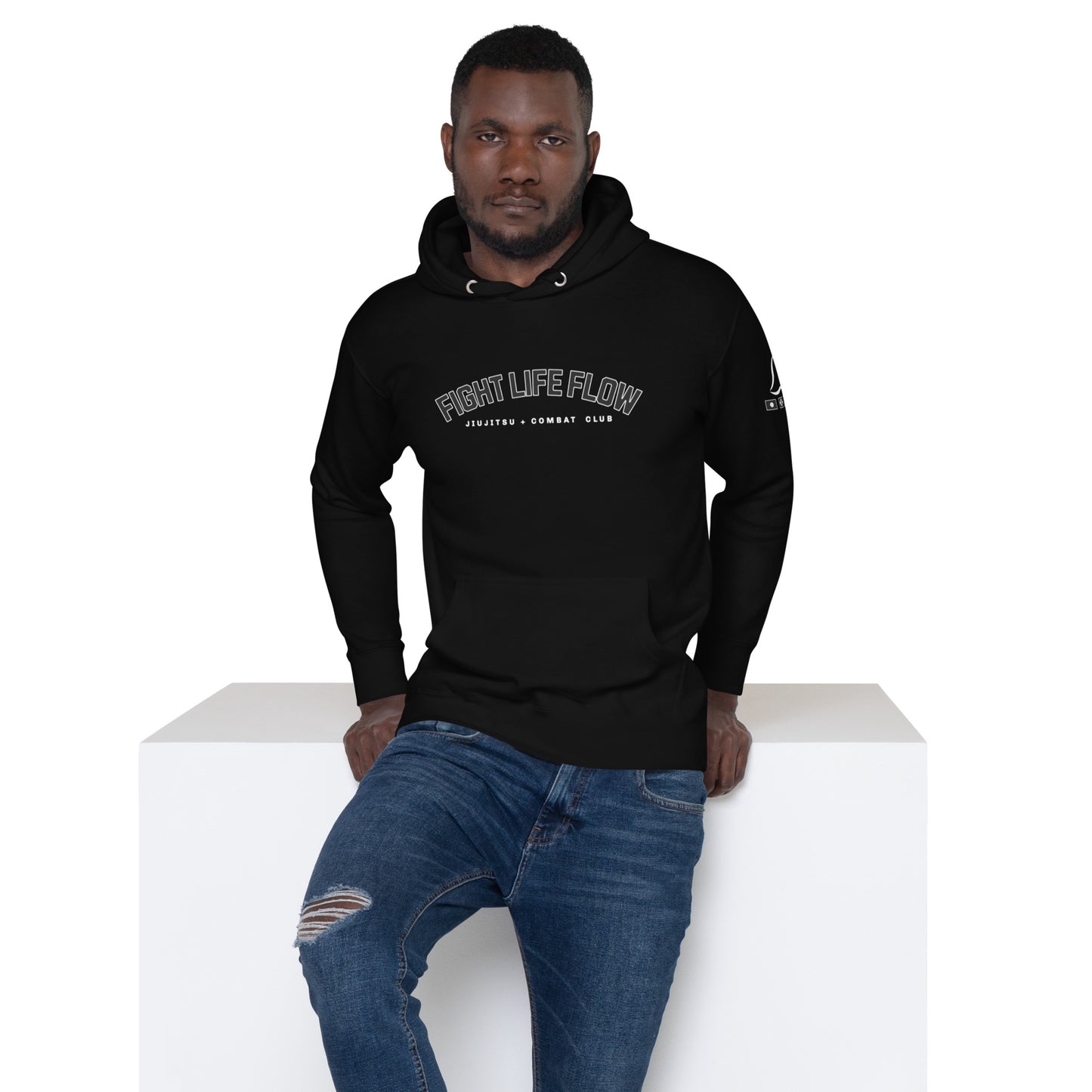 Fight Life Flow - Jiu Jitsu Combat Club Hoodie
