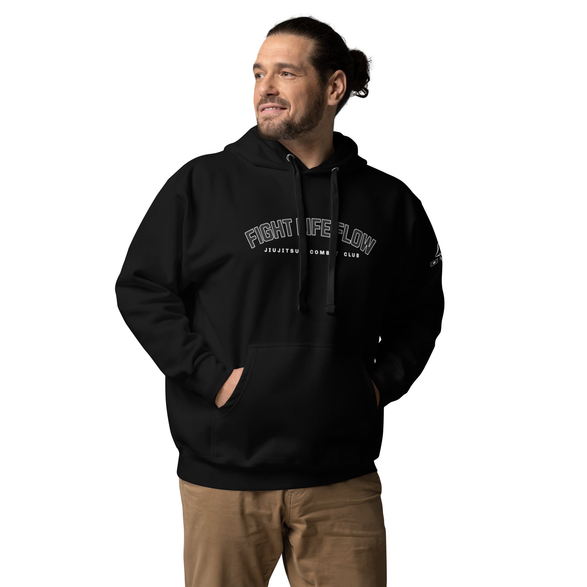 Fight Life Flow - Jiu Jitsu Combat Club Hoodie