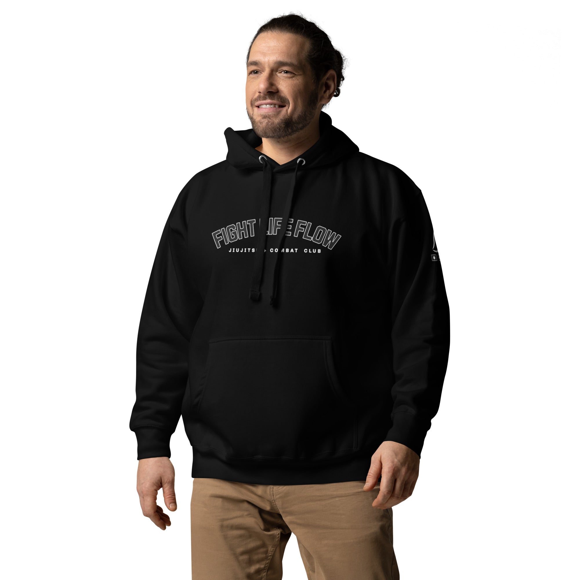 Fight Life Flow - Jiu Jitsu Combat Club Hoodie