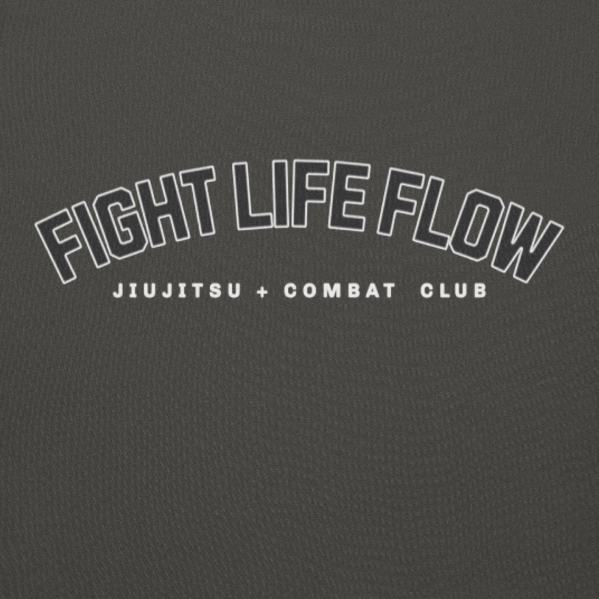 Fight Life Flow - Jiu Jitsu Combat Club Hoodie