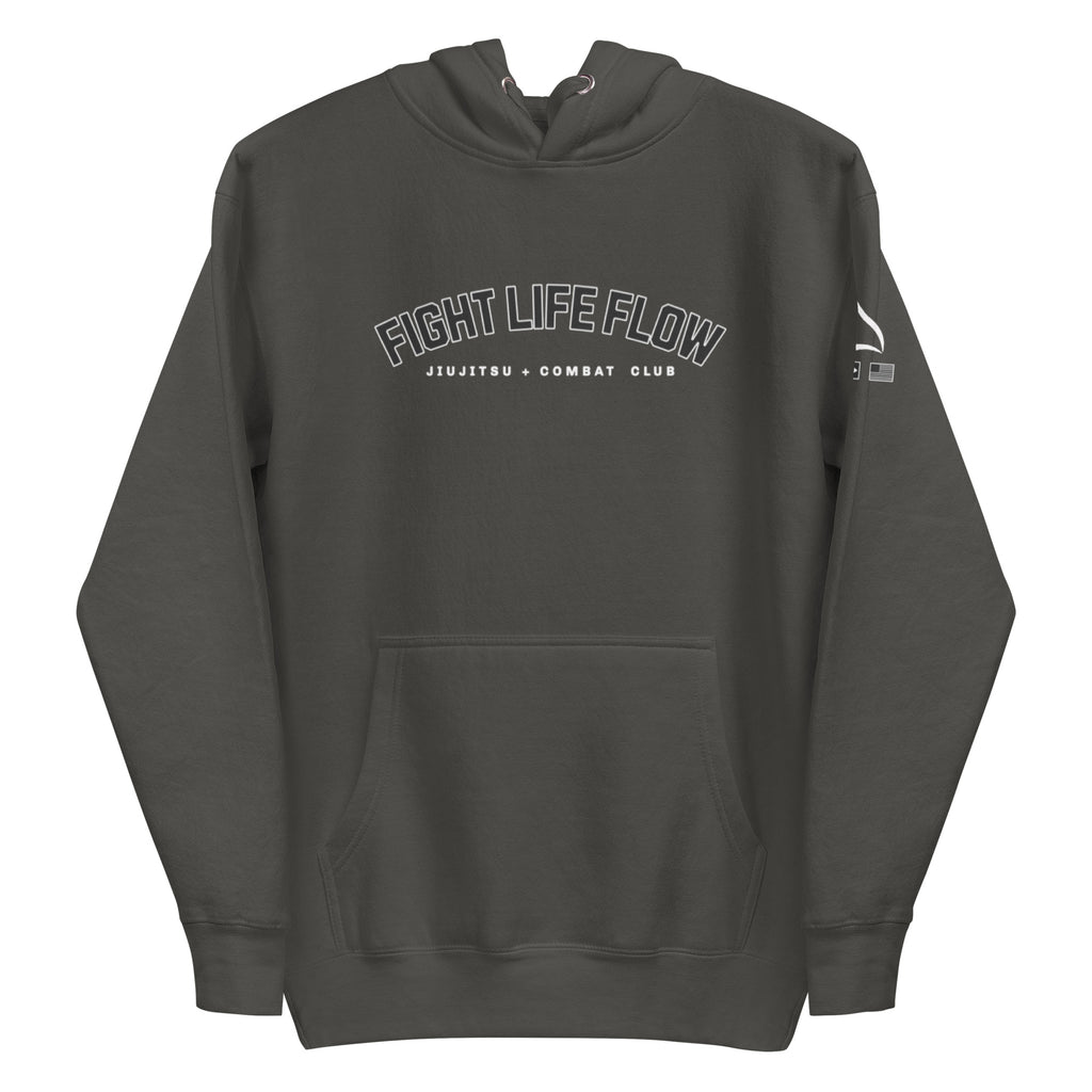 Fight Life Flow - Jiu Jitsu Combat Club Hoodie