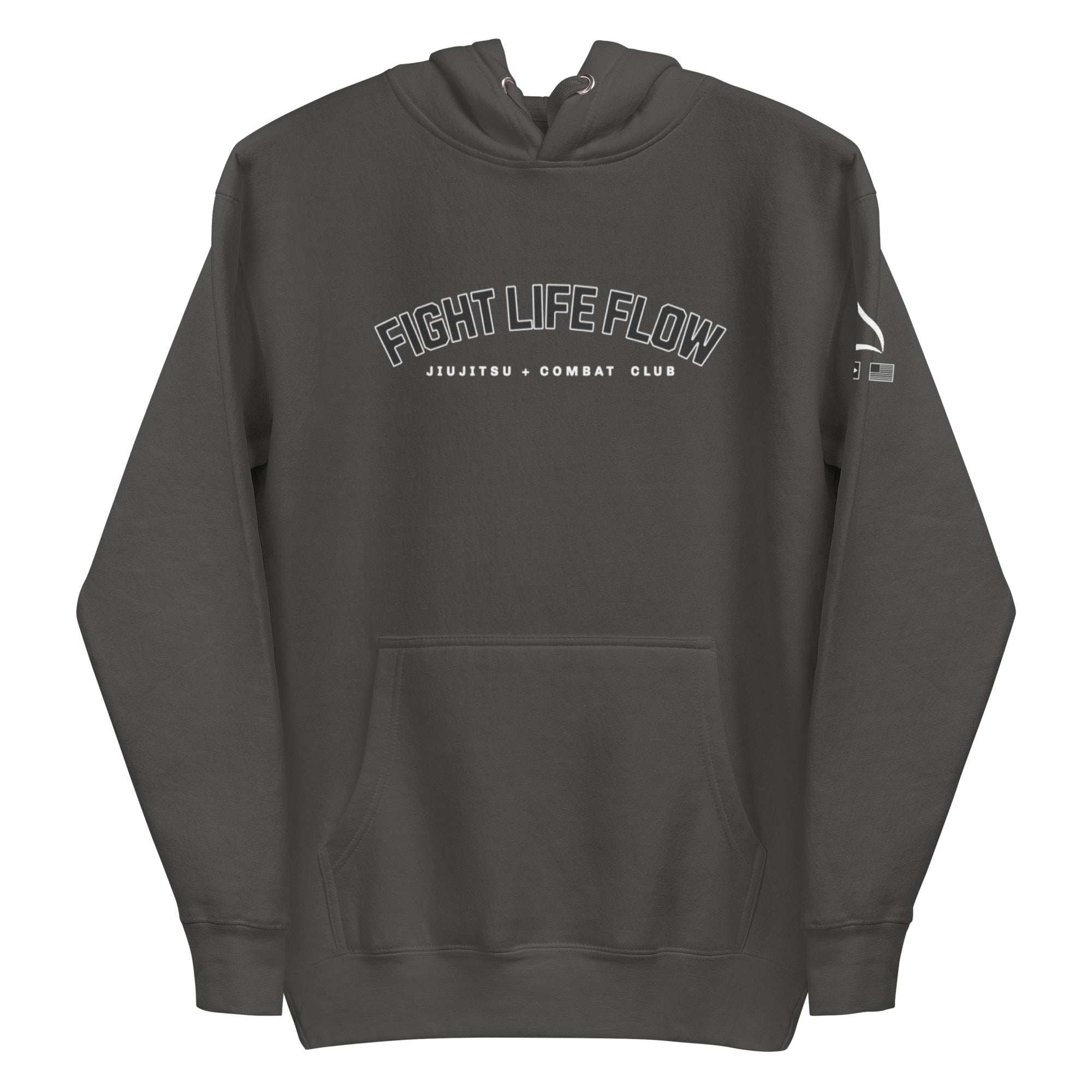 Fight Life Flow - Jiu Jitsu Combat Club Hoodie