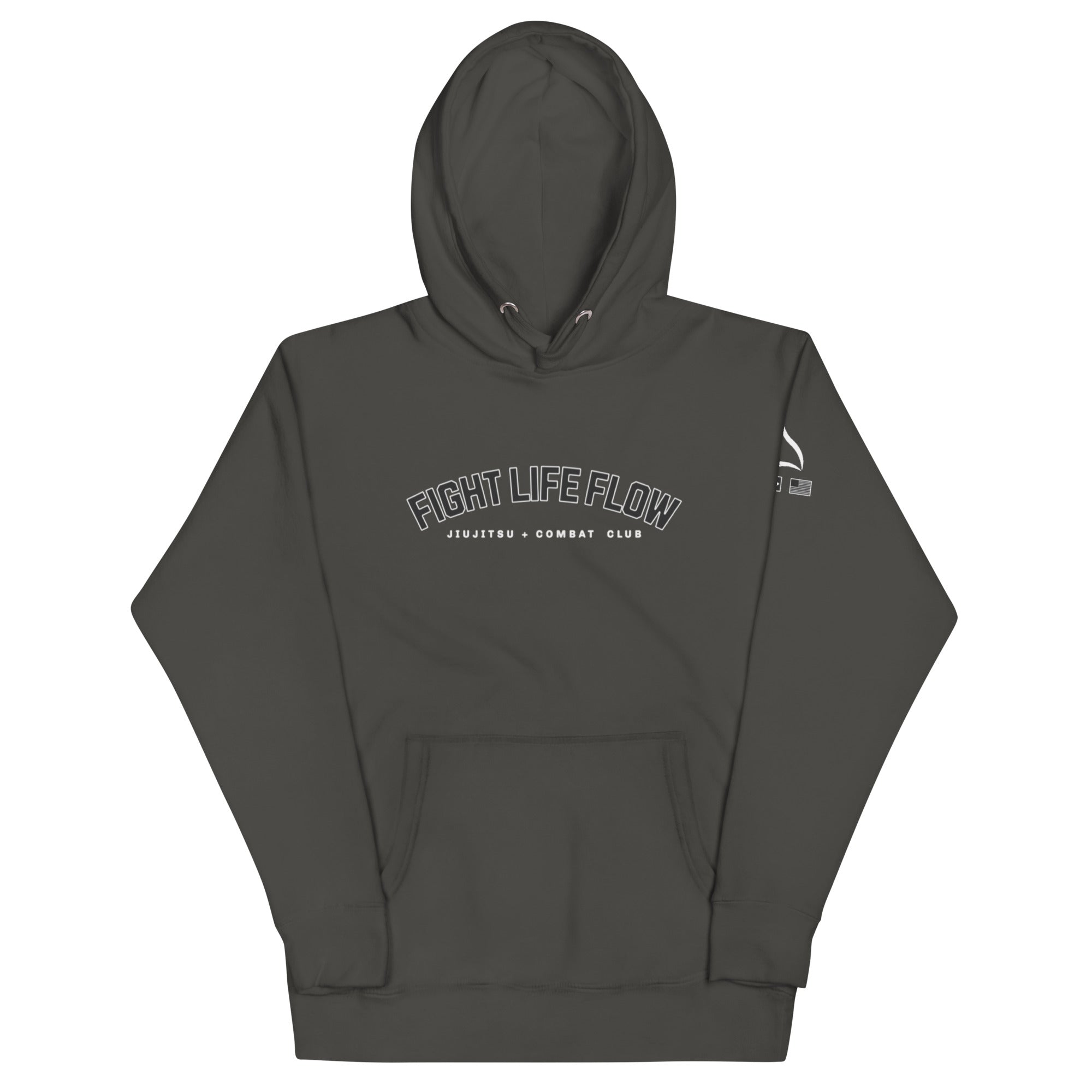 Fight Life Flow - Jiu Jitsu Combat Club Hoodie