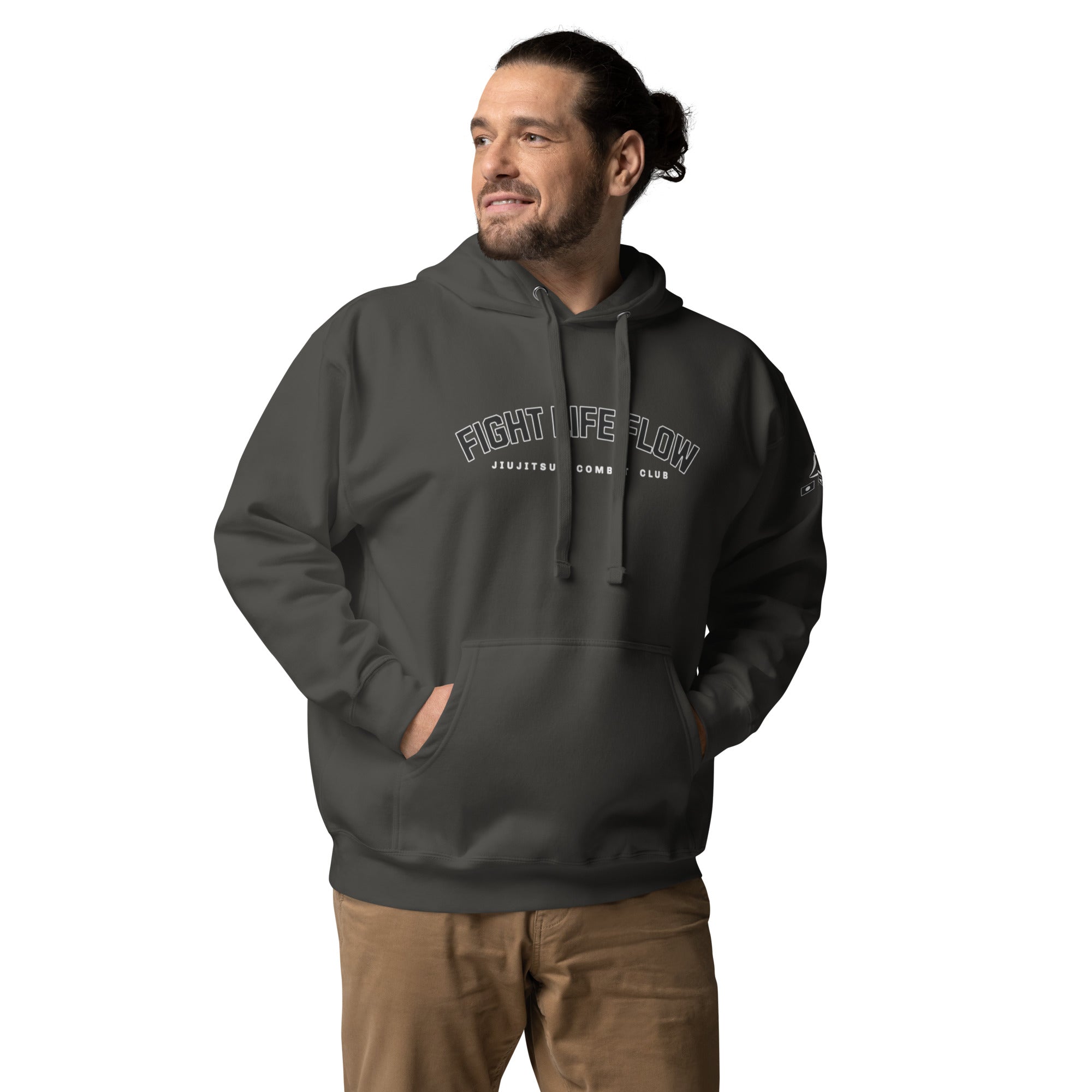 Fight Life Flow - Jiu Jitsu Combat Club Hoodie