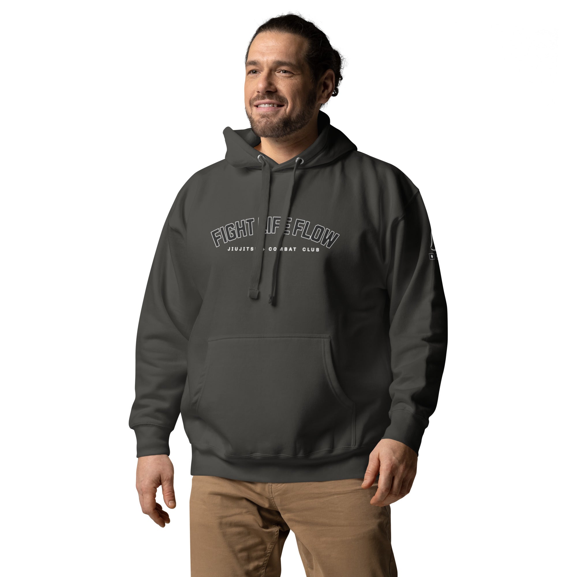 Fight Life Flow - Jiu Jitsu Combat Club Hoodie