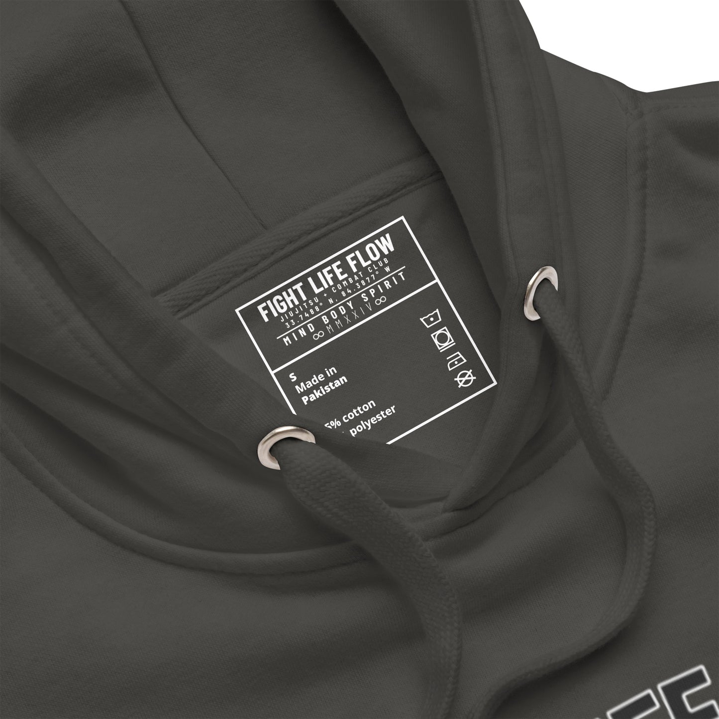 Fight Life Flow - Jiu Jitsu Combat Club Hoodie