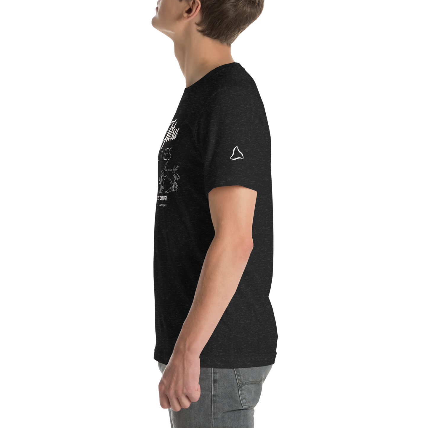 Jiu Jitsu Airlines - Black T Shirt
